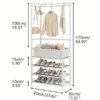 Multipurpose Shoe Storage And Coat Rack - Image 2