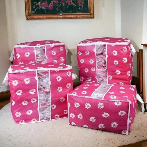 Non Woven Zippered Clothes Storage Bags