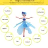 Princess Doll Drone Induction Flights Toys Kids - Image 3