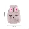 Cute Animal Fluffy Hot Water Bag - Image 3