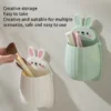 Punch-free Bear Shape Toothbrush Holder - Image 4