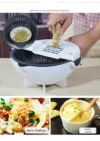 Multifunctional Drain Basket Vegetables Cutter - Image 4