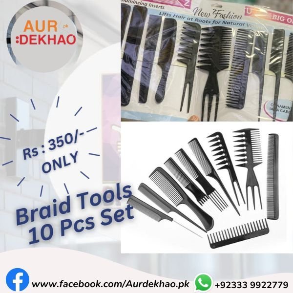 BRAID TOOLS  10 PCS SET