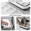 Folding Dish Drying Rack - Image 4