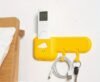 Multipurpose Plastic mobile & Remote Holder With 2 Hooks - Image 2