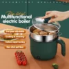JUBAKE Electric Nonstick Hot Pot Cooker And Steamer