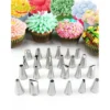 Stainless Steel Cake Decorating Icing Piping Nozzles Set - Image 2