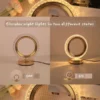 Rechargeable LED Circle Crystal Lamp - Image 2