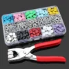 Metal Snap Button Pliers Hand Press Tool (50-Pcs Button Include) - Image 2