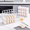 30 Grid Acrylic Egg Storage Organizer
