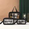Set of 3 Travel Cosmetics Bag - Image 2