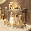 2 Tier Luxury Acrylic Makeup Organizer - Image 4