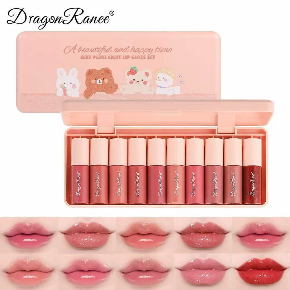 2ccf8692-c822-4b9d-b1cf-536a89136794.webp Dragon Ranee A Beautiful And Happy Time Sexy Pearl Light Lip Gloss Set Of 10Pcs - Image 1