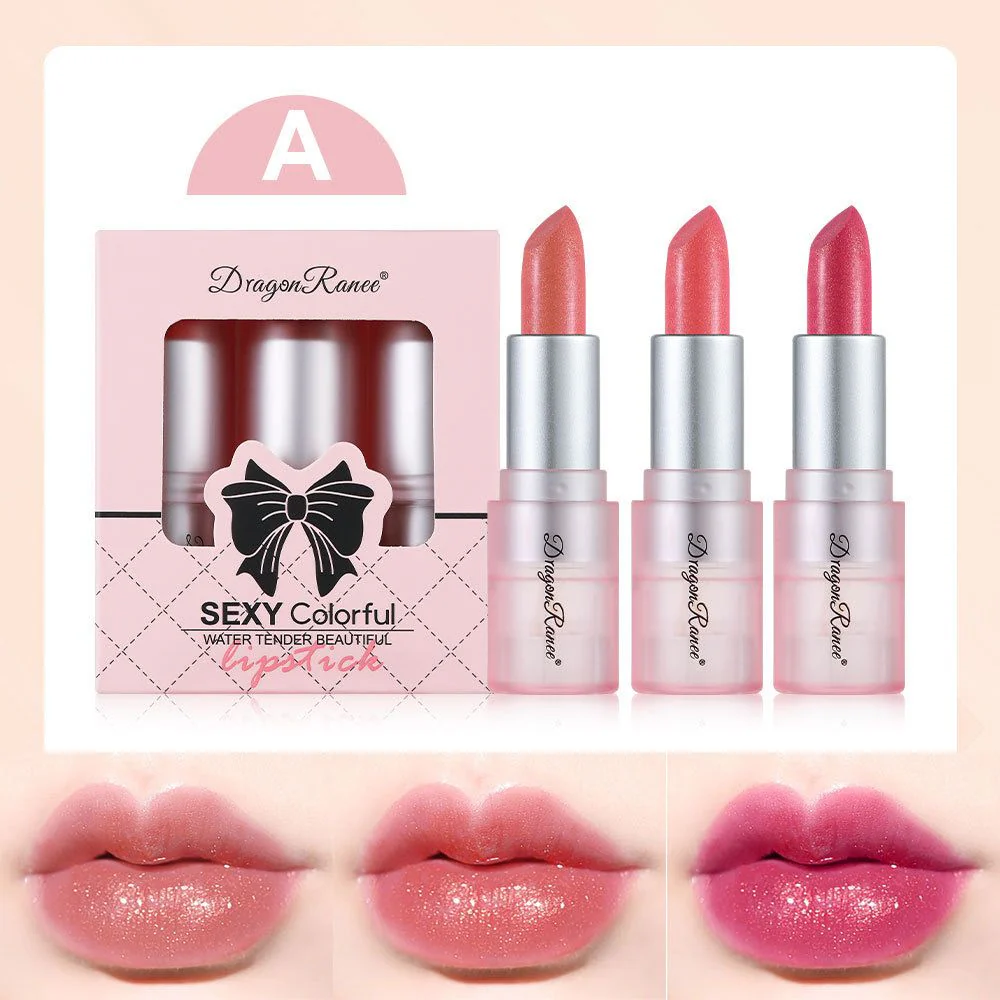 2f3e7db9-8fdc-4ea2-807a-62624554512d.webp Dragon Ranee 3Pcs Sexy Colorful Lipstick Set - Image 1