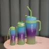3pcs Gradient Colour Water Bottle Set - Image 6