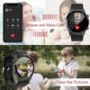 Smart Watch with Call, Full Touch Screen Sports Smartwatch with Blood Oxygen, Heart Rate, Sleep Monitor, GPS, Fitness Voice Control, Bluetooth Call, Music,🤩  Rs 3200/- Each💫🌟  (With Box) - Image 2