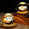 3D Galaxy Crystal Ball Night Lamp - Image 2