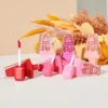 Hudamoji 6Pcs Ice Cream Matte Lip Gloss Set - Image 2