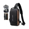 Shoulder Bag With USB Charging Port - Image 3