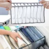 Seven Pocket Multipurpose Organizer Socks Underwear Storage Box Drawers Divider - Image 3