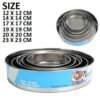 Stainless Steel Flour Round Strainer Pack Of 6Pcs - Image 2