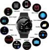 Smart Watch with Call, Full Touch Screen Sports Smartwatch with Blood Oxygen, Heart Rate, Sleep Monitor, GPS, Fitness Voice Control, Bluetooth Call, Music,🤩  Rs 3200/- Each💫🌟  (With Box) - Image 3