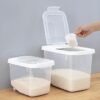 Rice and Flour Container with Wheel 7 kg - Image 2