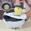 Multifunctional Drain Basket Vegetables Cutter - Image 3