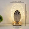 Rechargeable LED Crystal Table Lamp - Image 2