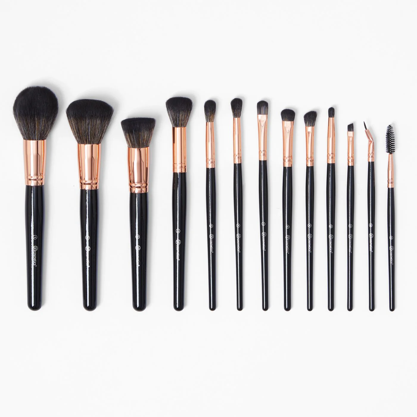 BH Cosmetics Signature Rose Gold 13Pcs Brush ser - Image 3
