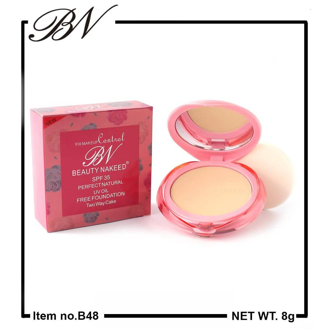 BN-Beauty-Nakeed-Fix-Makeup-Control-SPF-35-Perfect-Natural-Face-Powder-UV-Oil-Free-Foundation-Two-Way-Cake-600.webp BN Beauty Nakeed Fix Makeup Control SPF 35 Perfect Natural Face Powder UV Oil Free Foundation Two Way Cake q - Image 1