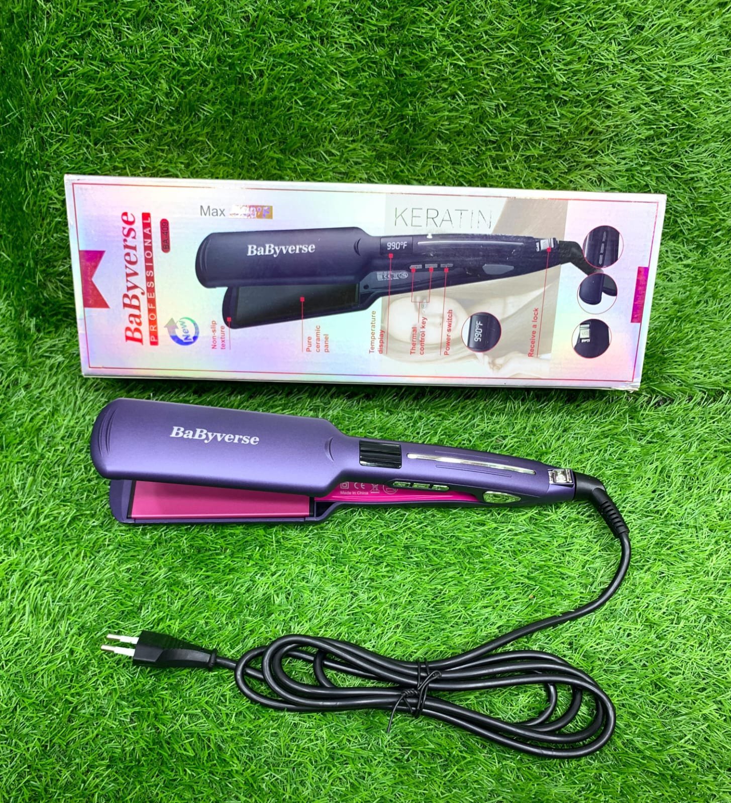 Babyverse-Professional-Hair-Straightener-RS-3000-FFFFFFFFFF.jpg Babyverse Professional Hair Straightener - Image 1