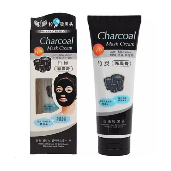 Charcoal Mask Cream Anti Blackhead Peel Of Mask Oil Control Mask Creamq