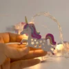 3D Unicorn LED Fairy Lights - Image 3