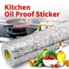 Silver Self Adhesive Oil Proof Sticker size  2 metre