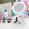 Double Sided Foldable Led Mirror