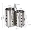 Stainless Steel Chopsticks Drain Rack - Image 2