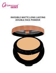 Glamorous Face Invisible Matte Long Lasting Double Compact Powder