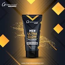 Glamorous Face Men Ultra Glow Face Wash Anti-Pollution