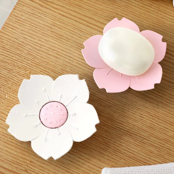 Cherry Flower Soap Dish (Pack Of 2)