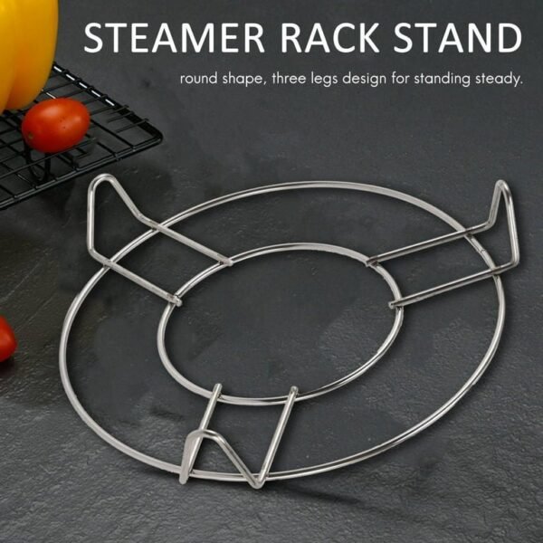 Stainless Steel Round Steamer Steam Rack Kitchen