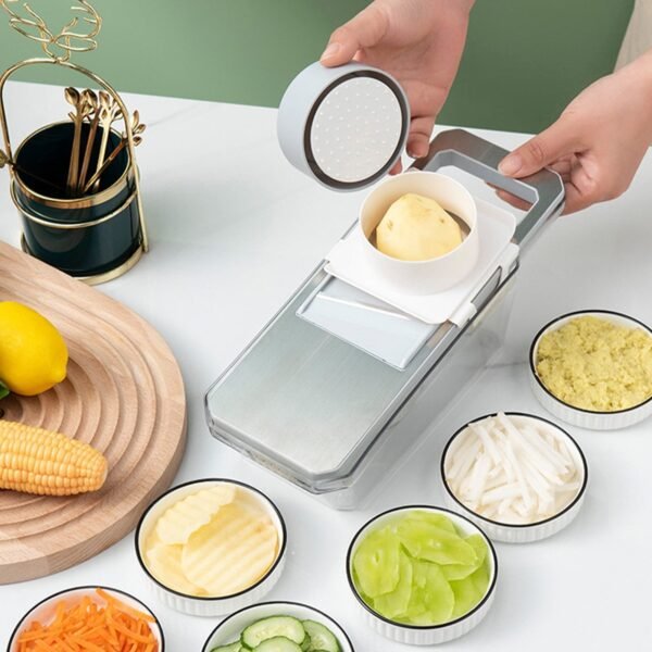 Potato Shredder Slicer Multifunctional Vegetable Cutter Mandoline Slicer Chopper Kitchen Cooking Coarse Shredded Radish