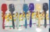 NON STICK HEAT RESISTANCE SILICONE COOKING SPOONS AND SPATULAS : - each (12 inches) - Image 2