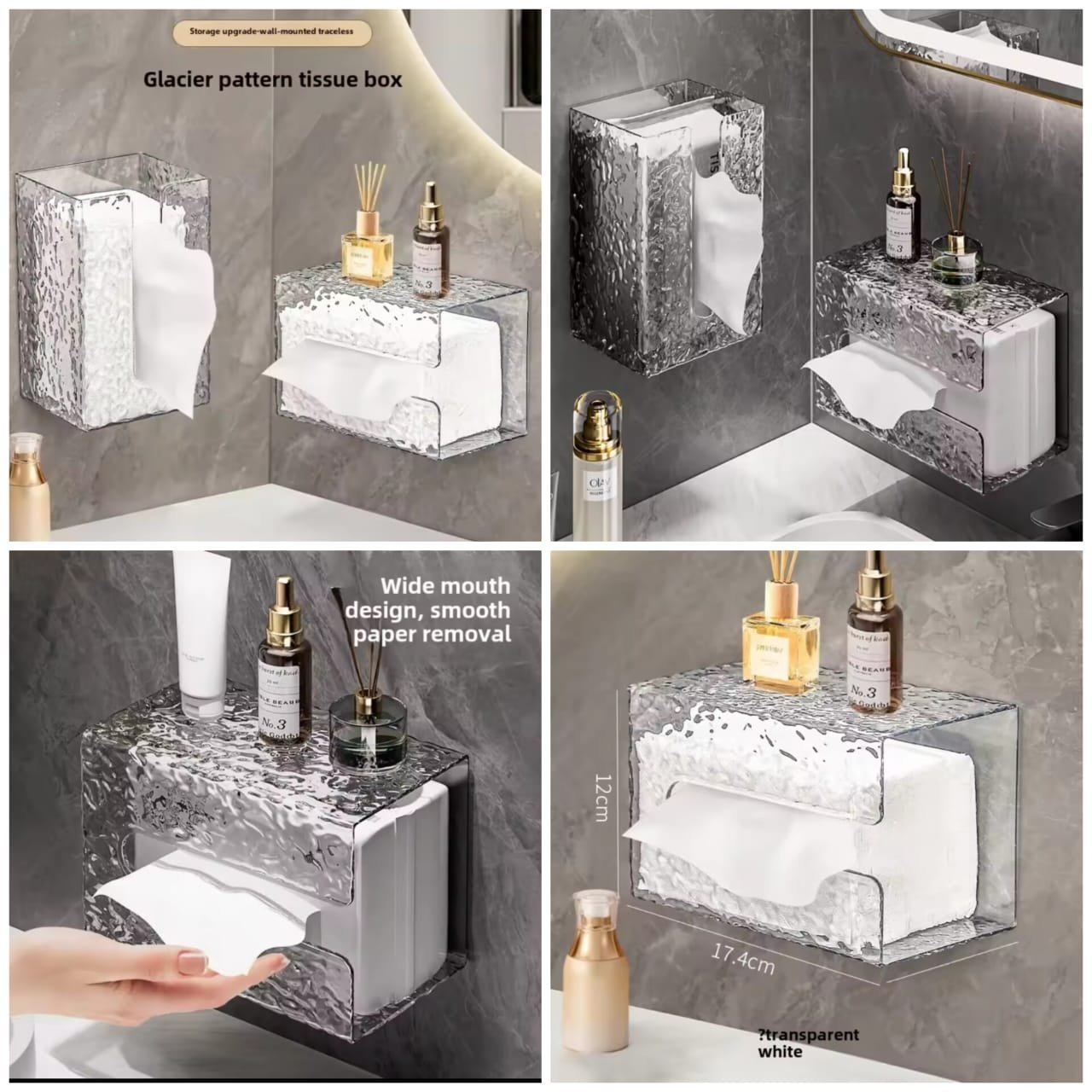 Luxury-Crystal-Wall-Mounted-Tissue-Box-@480-Random-Colours-Premium-Quality-🇨🇳.jpg Luxury Crystal Wall-Mounted Tissue Box (Random Colours) Premium Quality 🇨🇳 - Image 1