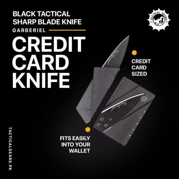 Multi purpose Credit Card Knife