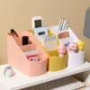 Four-Compartment Multi-Purpose Desk Organizer - Image 3