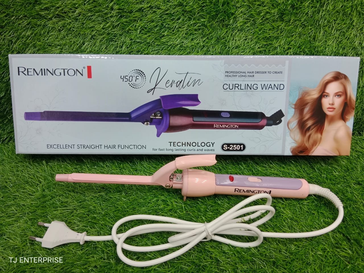 Remington-Professional-Hair-Curling-Rod-9mm-Rs-1400.jpg Remington Professional Hair Curling Rod 9mm - Image 1