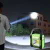 LED Solar Handheld Light Camping Lantern Multifunctional USB Charging Night Fishing Torch - Image 3