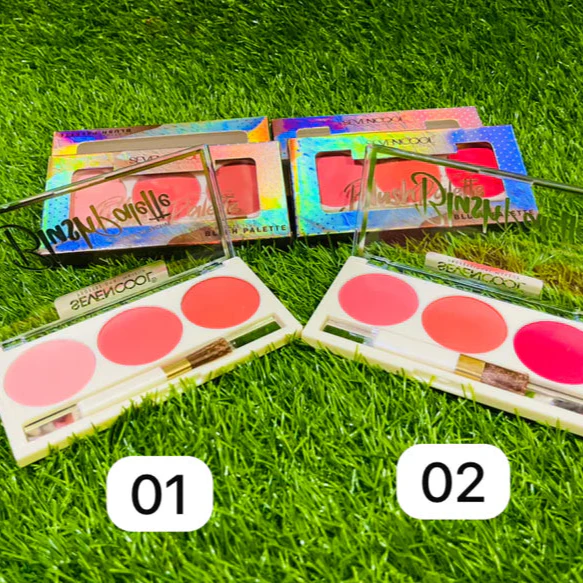 Sevencool 3-color Blusher