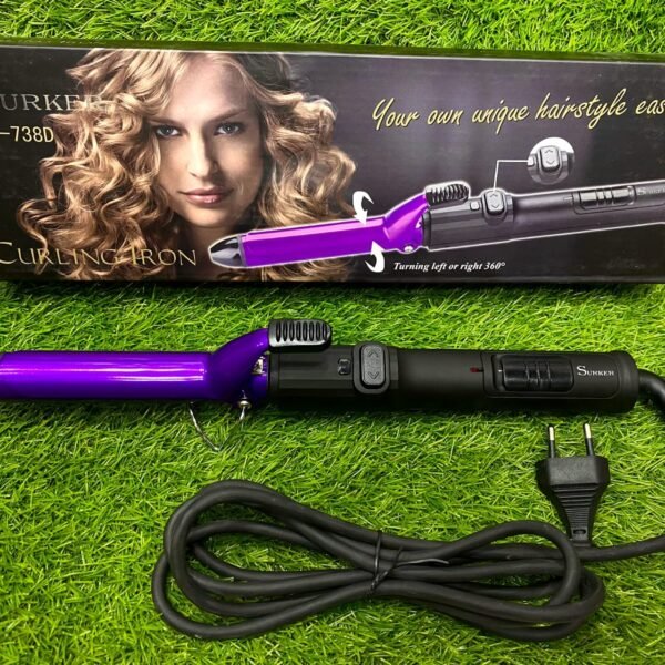 Surker Rotating Hair Curling Iron